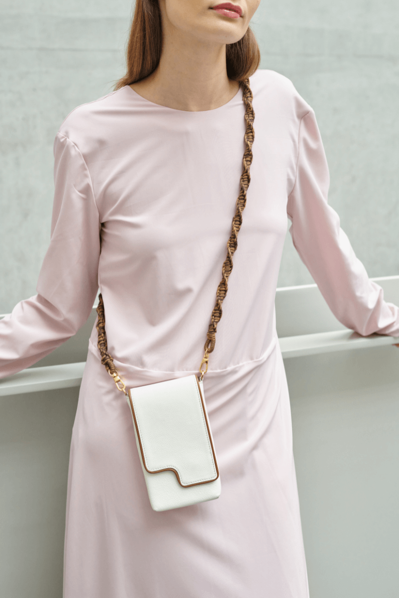 The Culture Bag (White Leather)