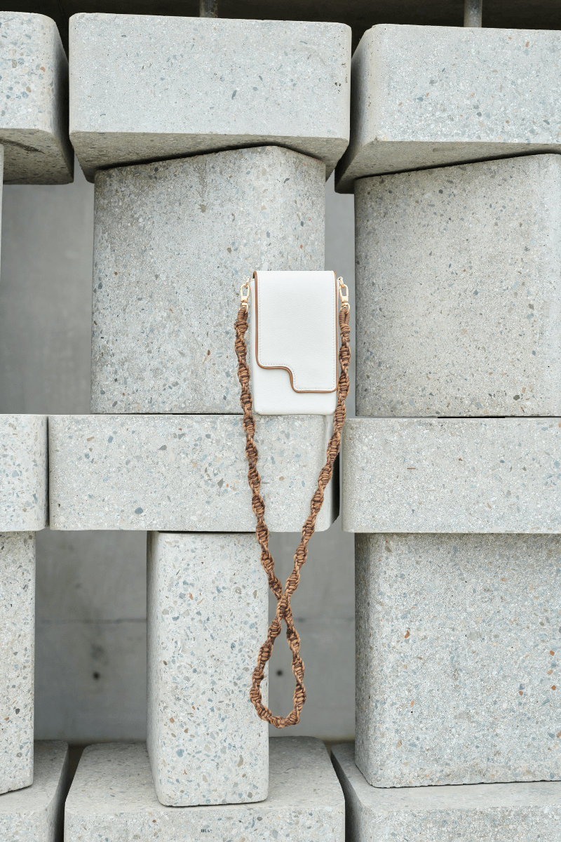 The Culture Bag (White Leather)